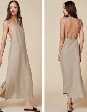 reformation belgium linen maxi dress Belgium Linen Dress by Reformation